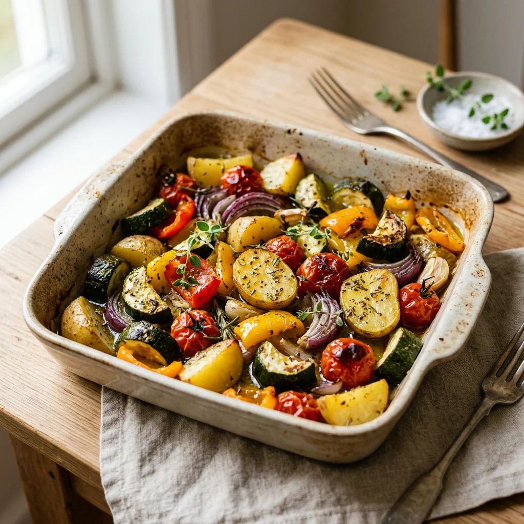 Briam (Greek Roasted Vegetables)