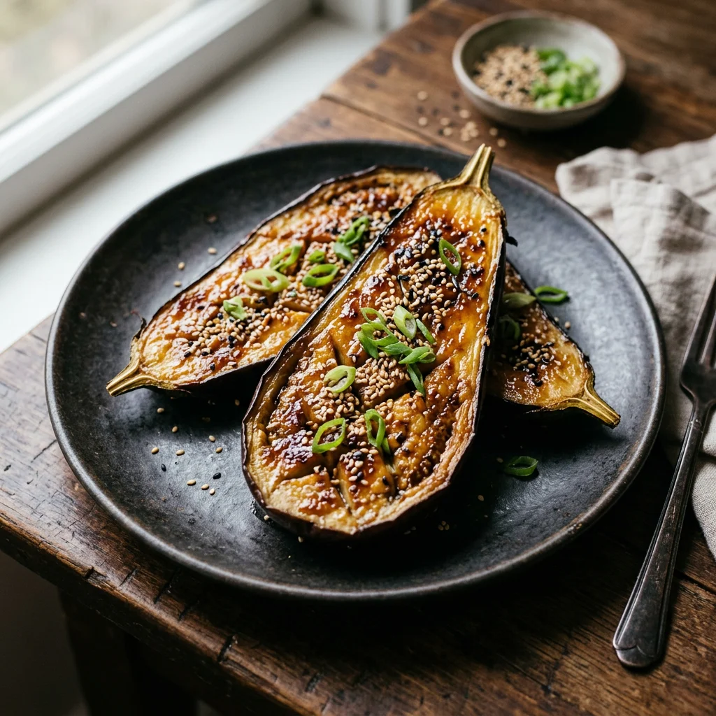 Nasu Dengaku (Miso-Glazed Eggplant)
