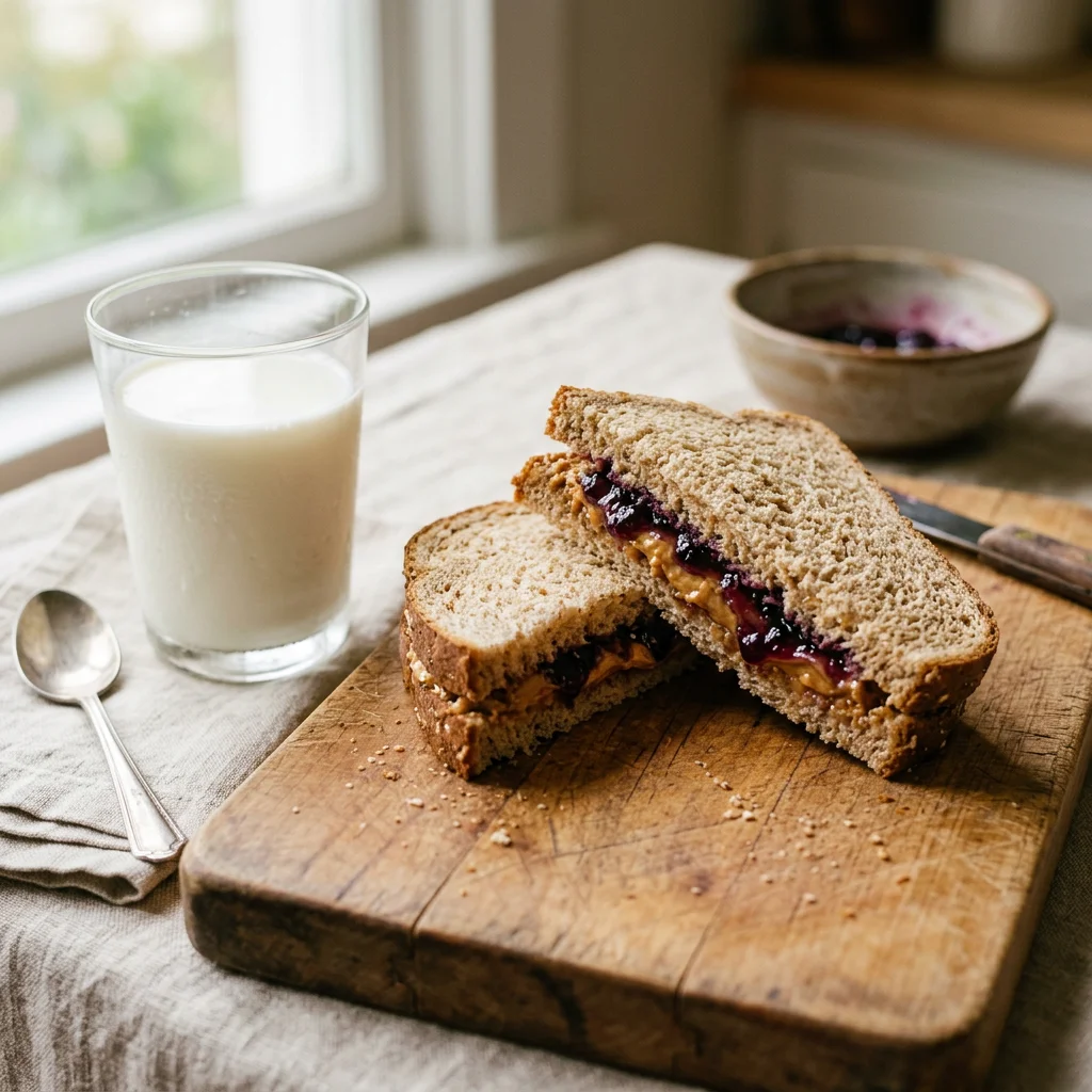 Peanut Butter and Jelly Sandwich