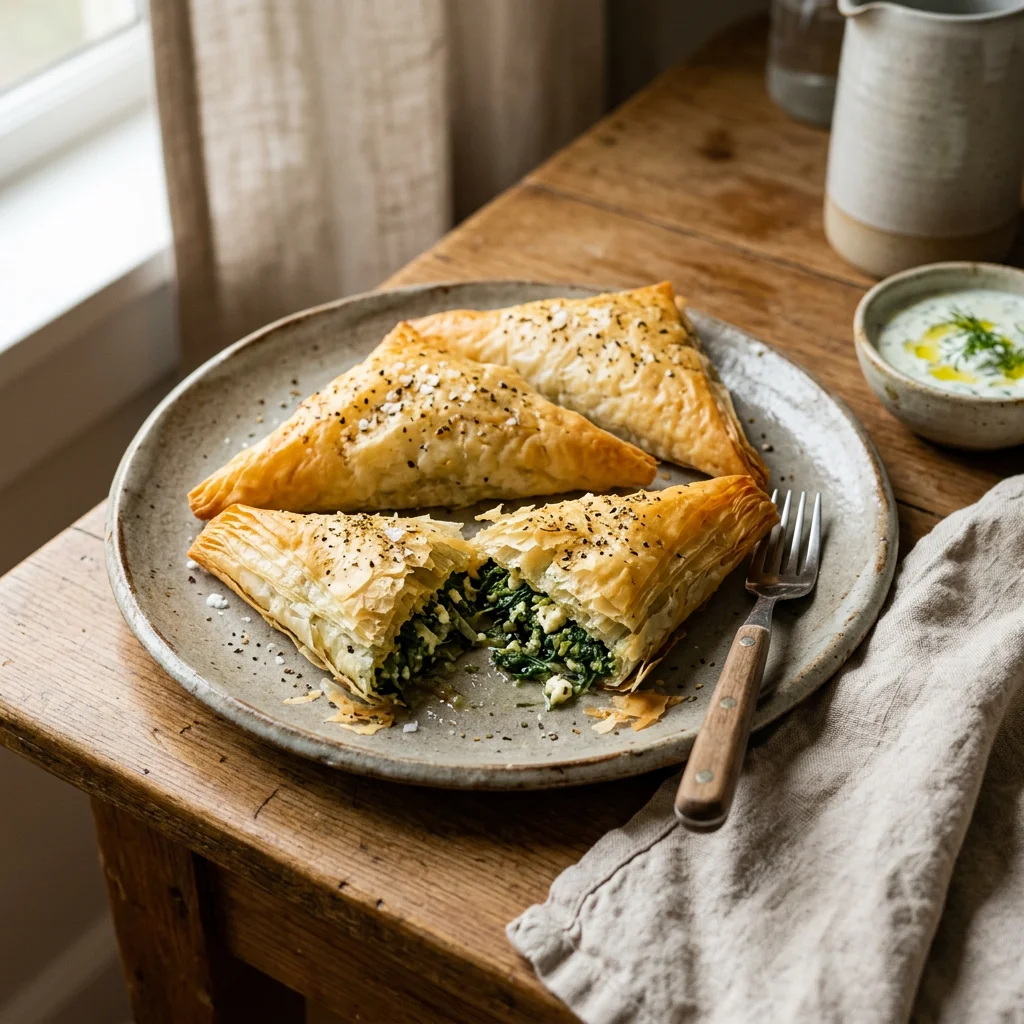 Spanakopita (Greek Spinach Pie)